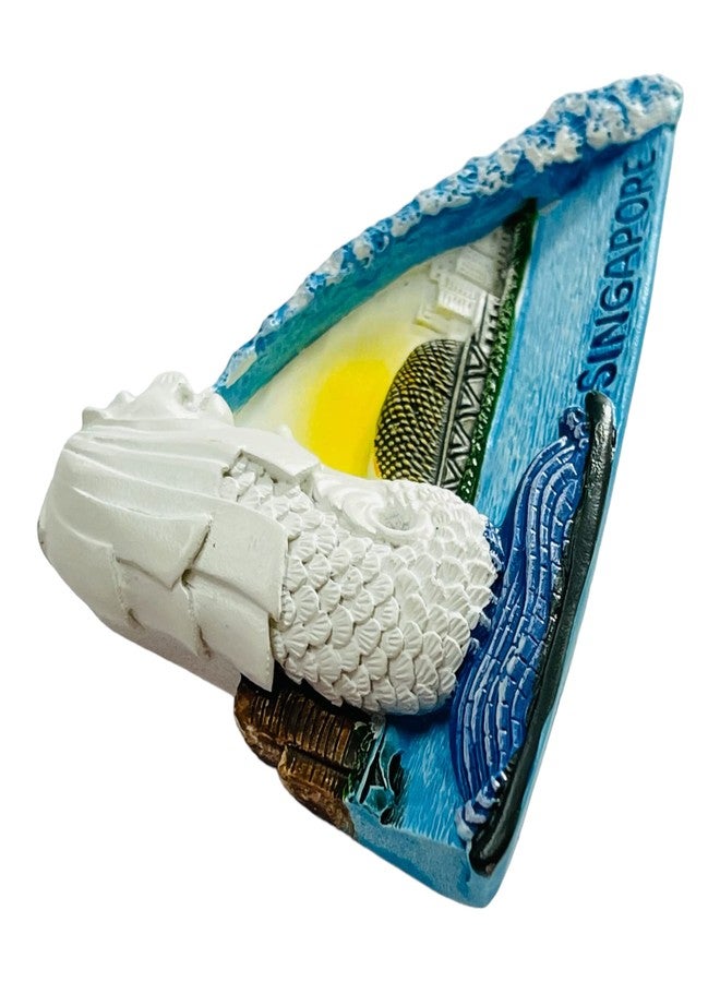 Moira 3D Resin Fridge Magnets Set of 3, Southeast Asia Landmarks, Singapore Merlion, Thailand Elephants, Malaysia Twin Towers, Travel Souvenir Collection - Image 4
